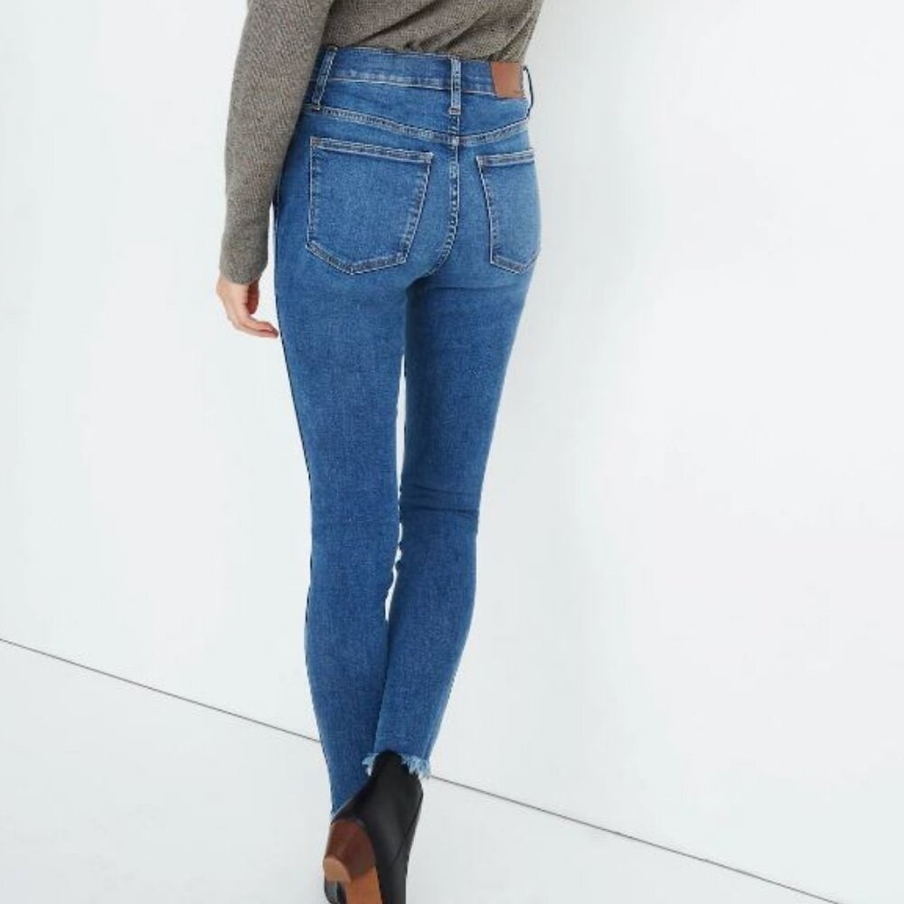 Madewell 10" High Rise Skinny Jeans Size 27 - Picture 2 of 11